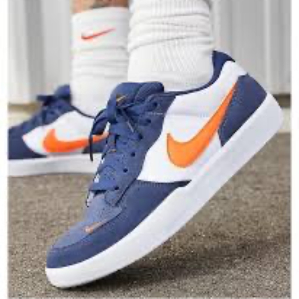 Nike‎ SB Force 58 Men's Sneakers Midnight Navy Size 5.5